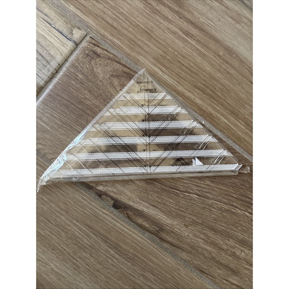 EZ Quilting Tri Tool‎ Ruler - 2 Triangular Shaped Tools